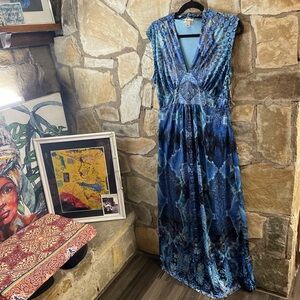 World Unity Patterned Maxi Dress